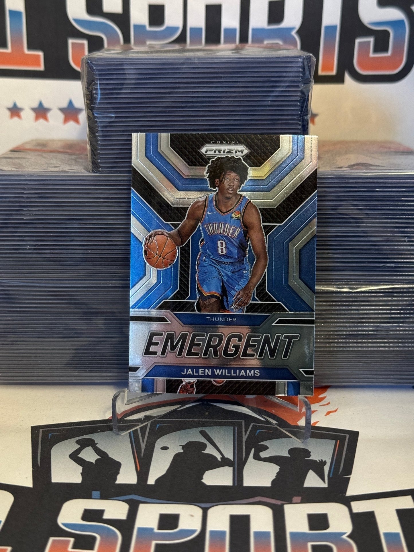2022 Panini Prizm (Emergent) Jalen Williams Rookie #12
