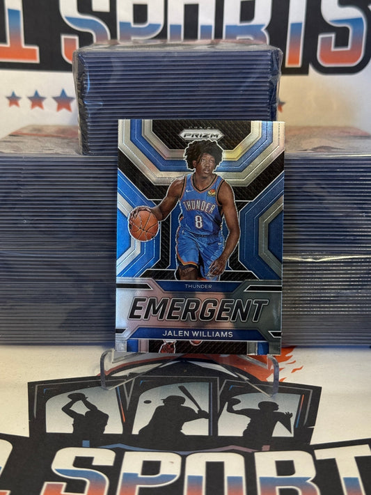 2022 Panini Prizm (Emergent) Jalen Williams Rookie #12
