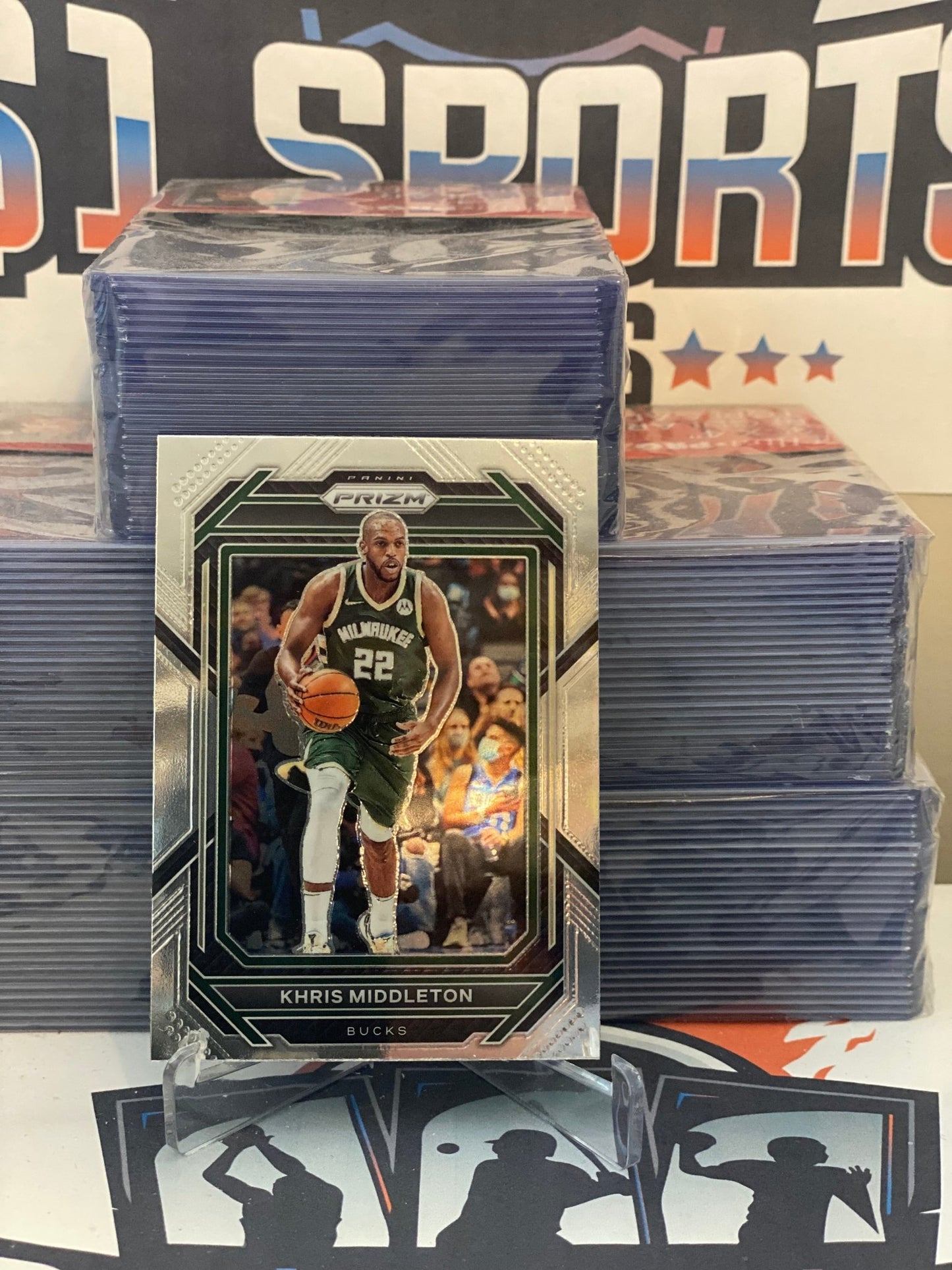 2022 Panini Prizm Khris Middleton #112
