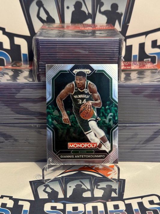 2022 Panini Prizm (Monopoly All-Stars) Giannis Antetokounmpo #PS3
