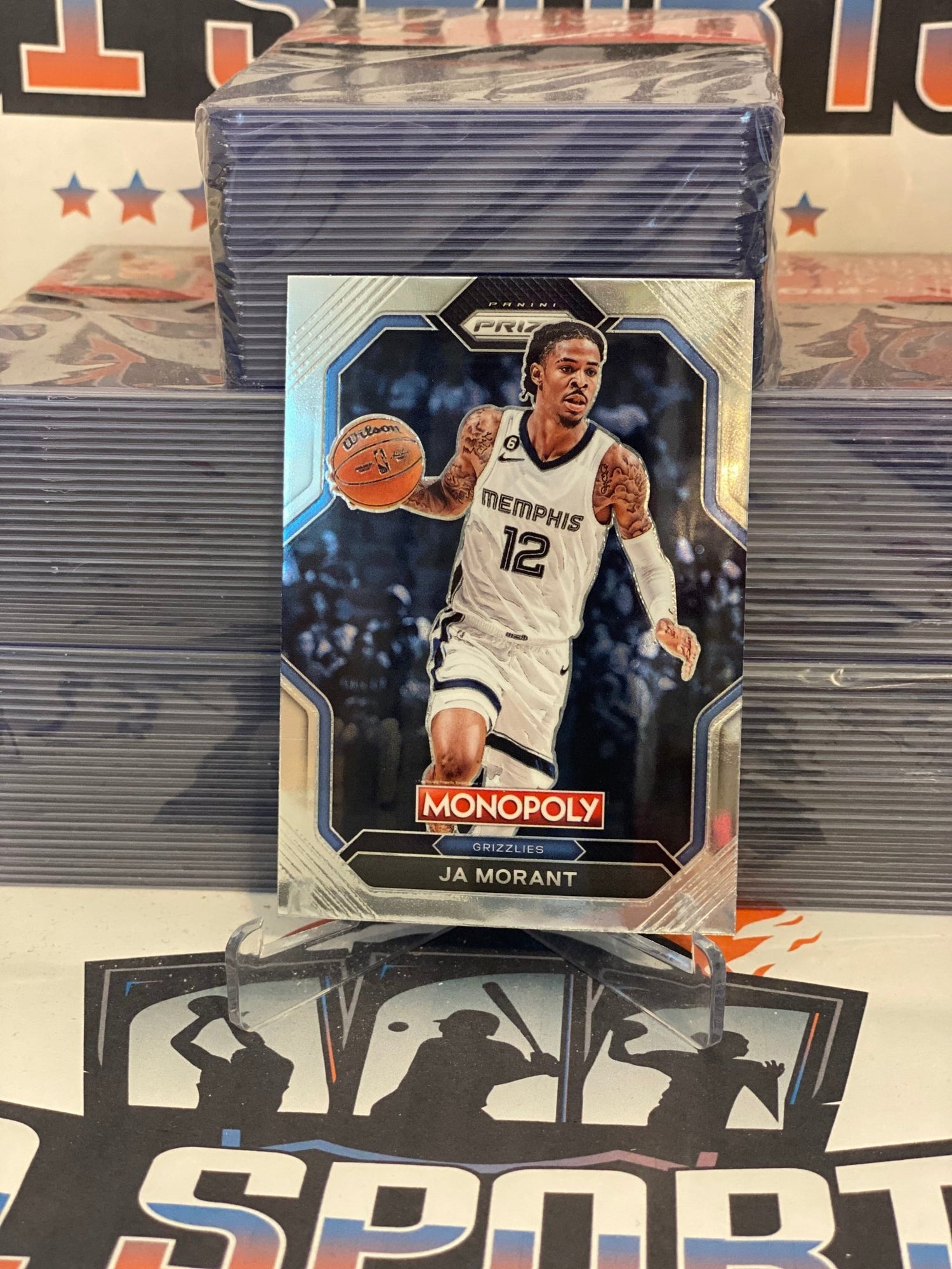 2022 Panini Prizm (Monopoly, All-Stars) Ja Morant #PS8