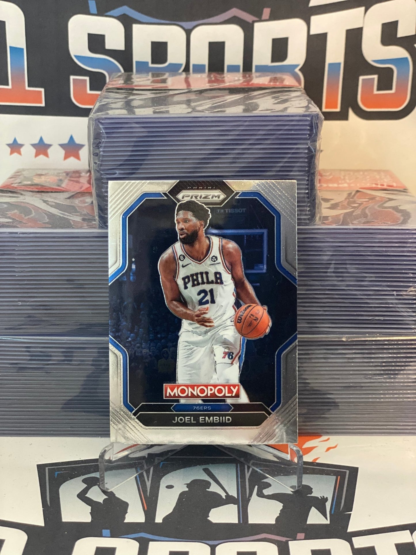 2022 Panini Prizm (Monopoly All-Stars) Joel Embiid #PS5