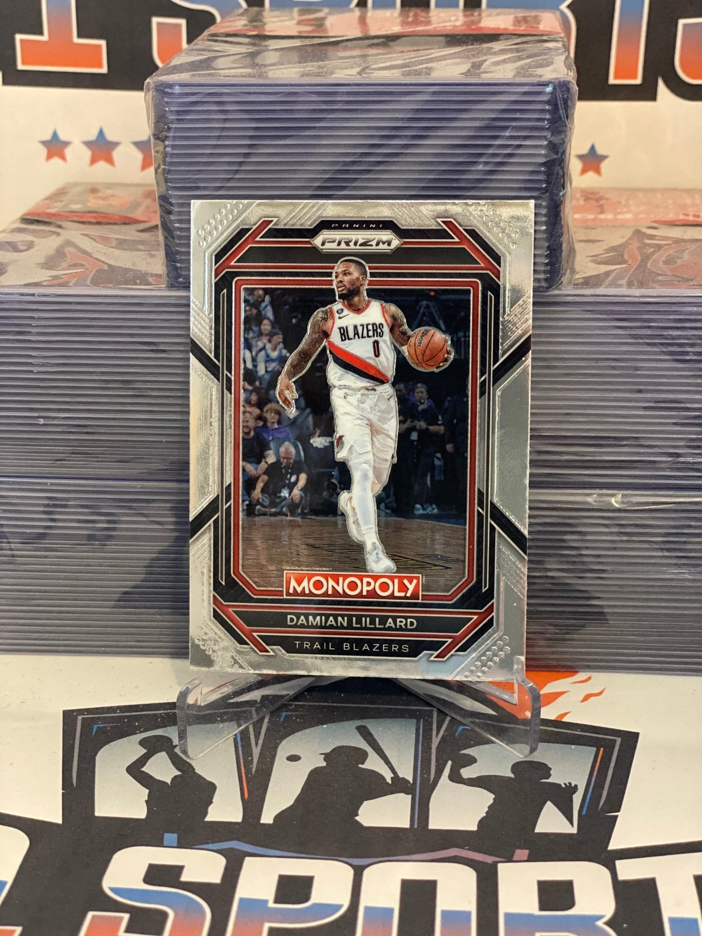 2022 Panini Prizm (Monopoly) Damian Lillard #73