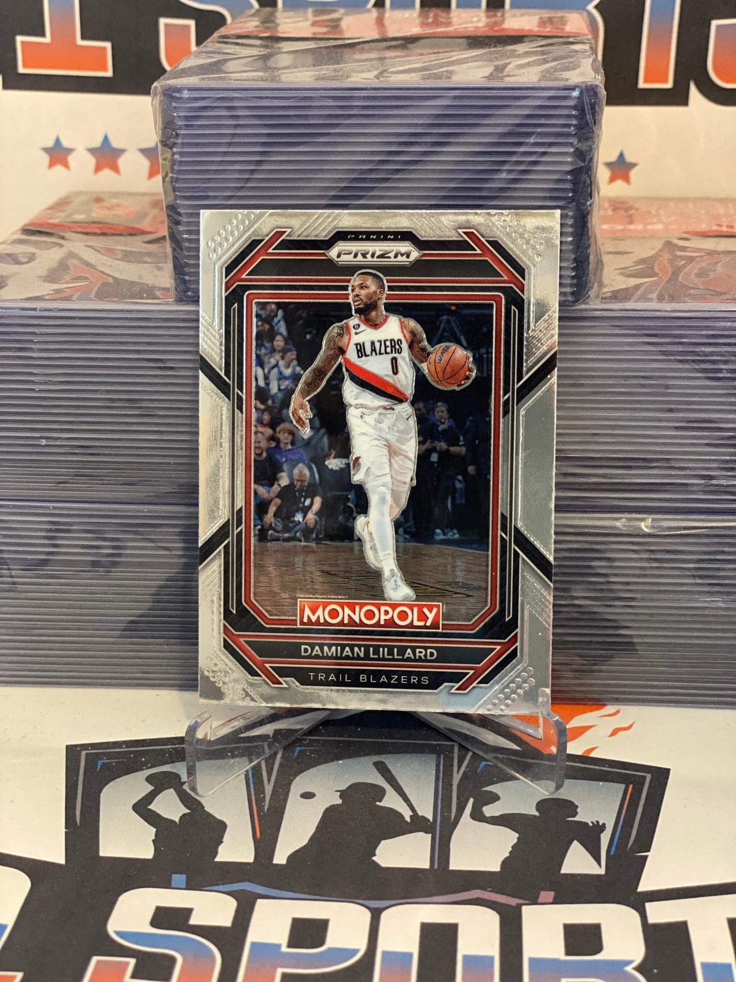 2022 Panini Prizm (Monopoly) Damian Lillard #73