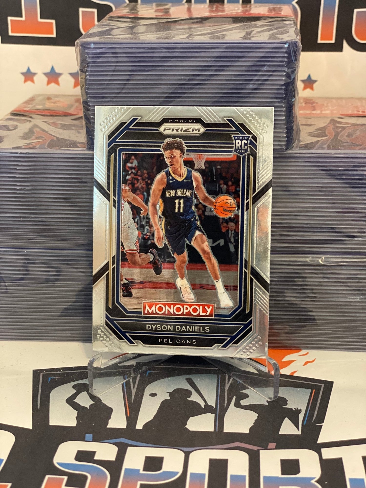 2022 Panini Prizm (Monopoly) Dyson Daniels Rookie #57