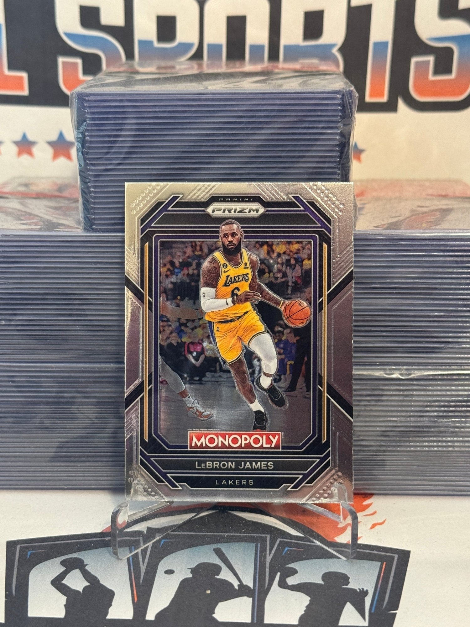 2022 Panini Prizm (Monopoly) LeBron James #40