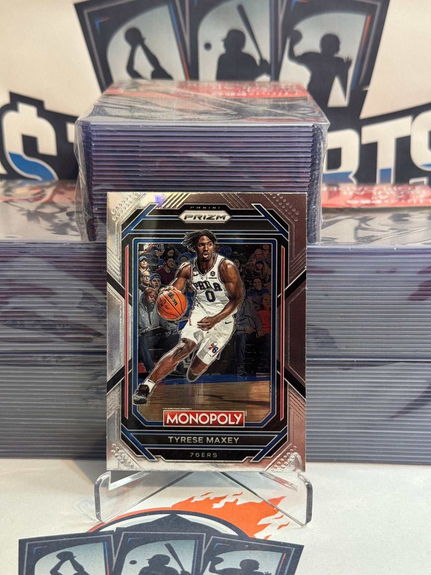 2022 Panini Prizm (Monopoly) Tyrese Maxey #69