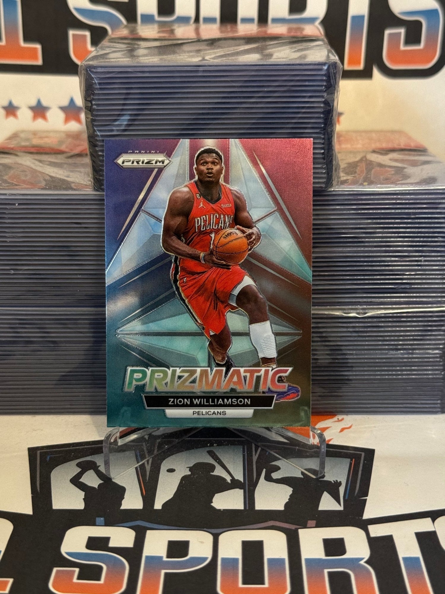 2022 Panini Prizm (Prizmatic) Zion Williamson #15