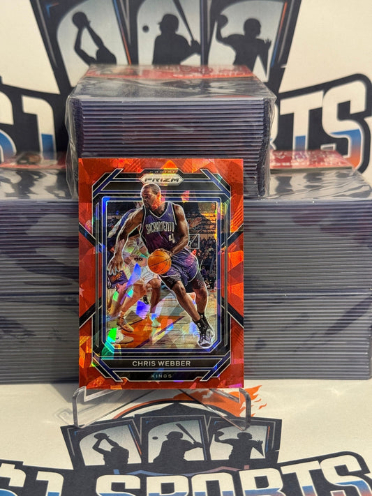 2022 Panini Prizm (Red Ice Prizm) Chris Webber #288