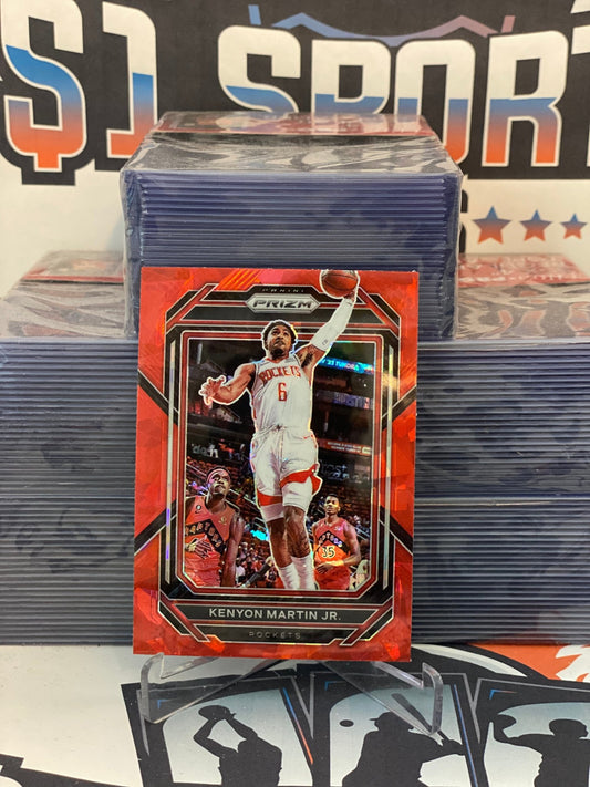 2022 Panini Prizm (Red Ice Prizm) Kenyon Martin Jr. #183