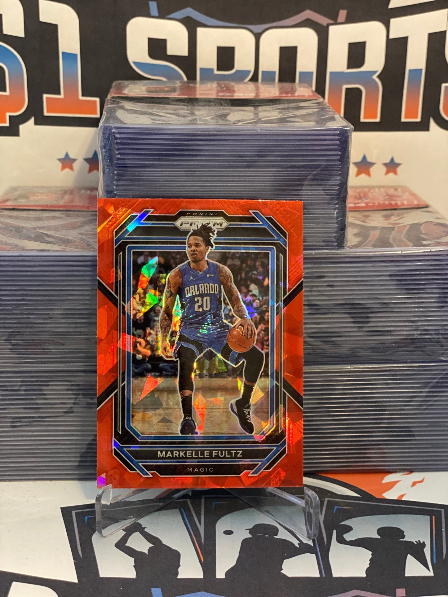 2022 Panini Prizm (Red Ice Prizm) Markell Fultz #174