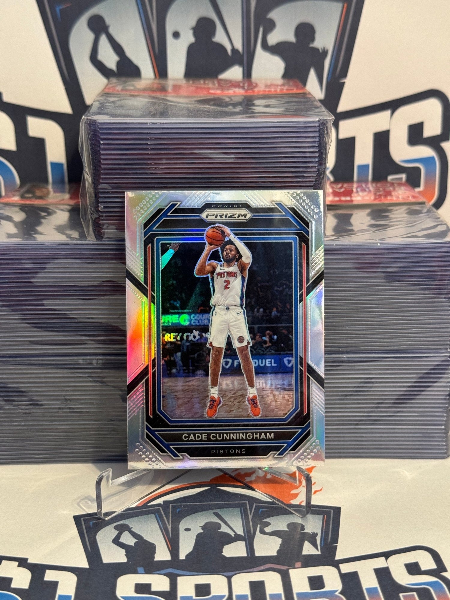 2022 Panini Prizm (Silver Prizm) Cade Cunningham #89