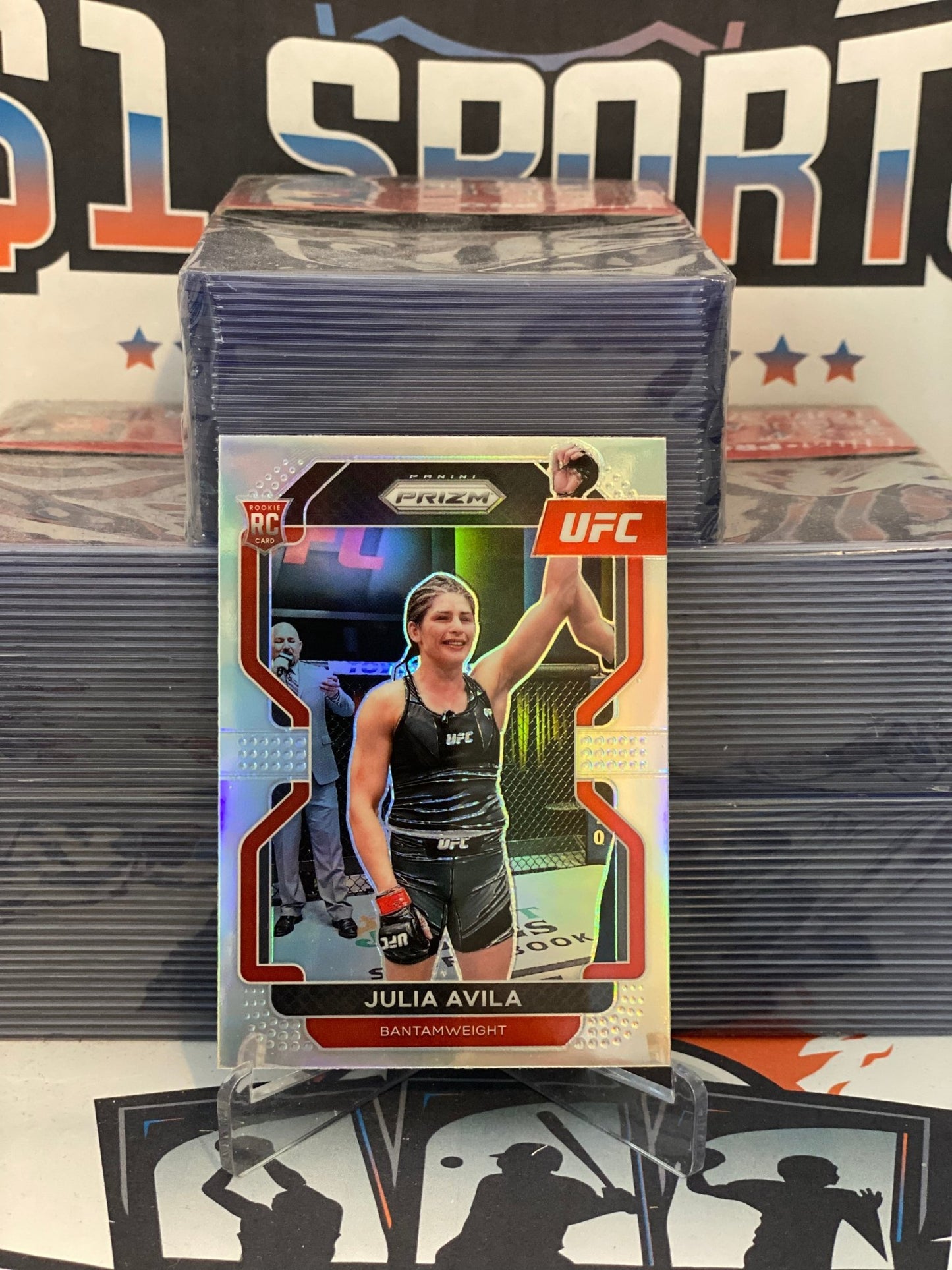 2022 Panini Prizm (Silver Prizm) Julia Avila Rookie #136