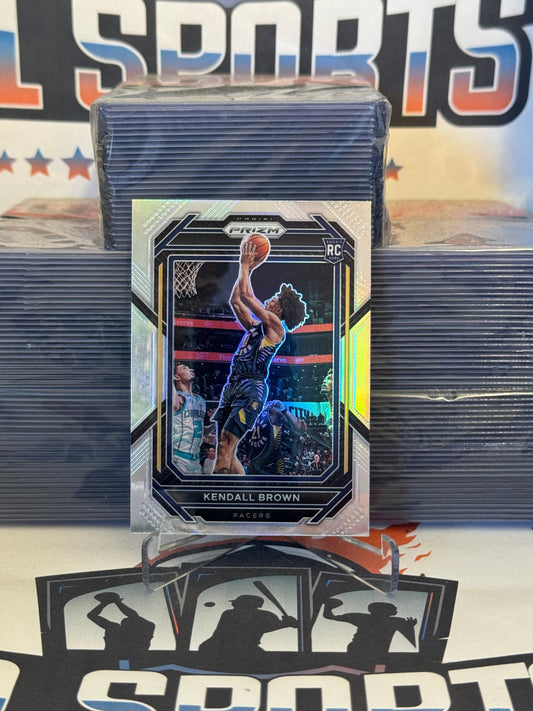 2022 Panini Prizm (Silver Prizm) Kendall Brown Rookie #225