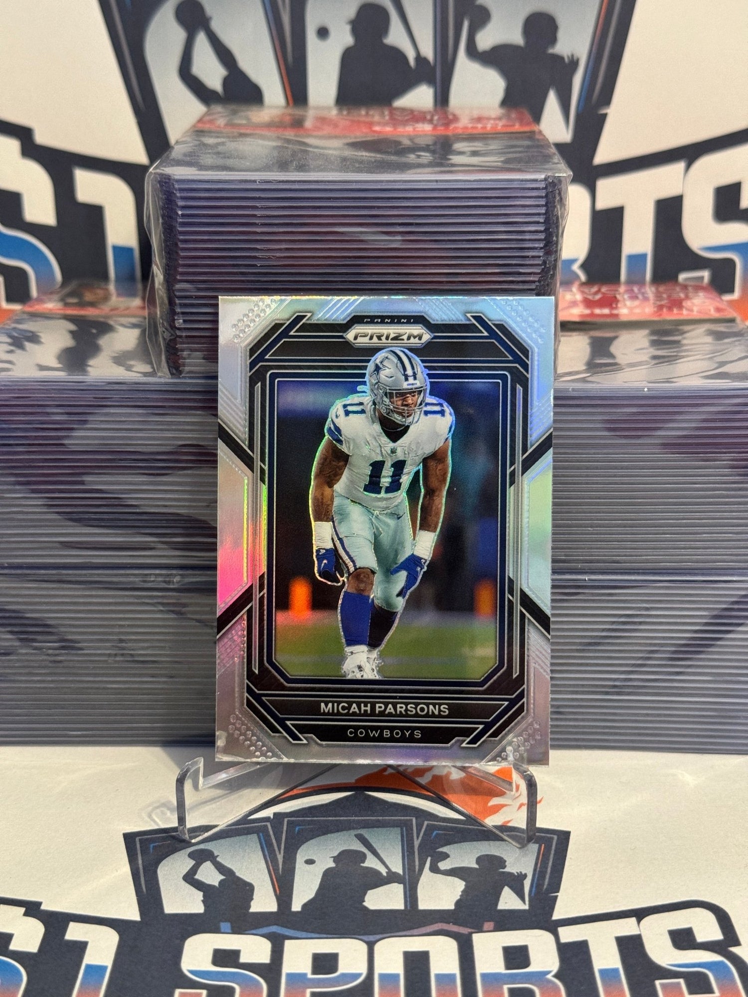 2022 Panini Prizm (Silver Prizm) Micah Parsons #82