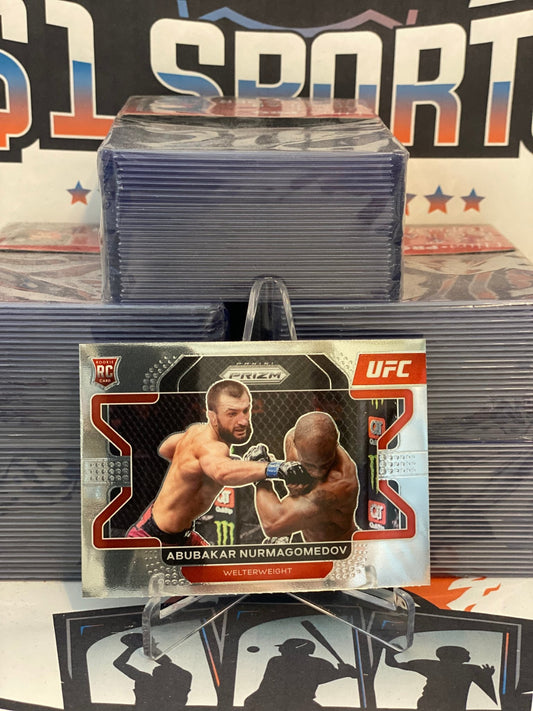 2022 Panini Prizm UFC Abubakar Nurmagomedov Rookie #5