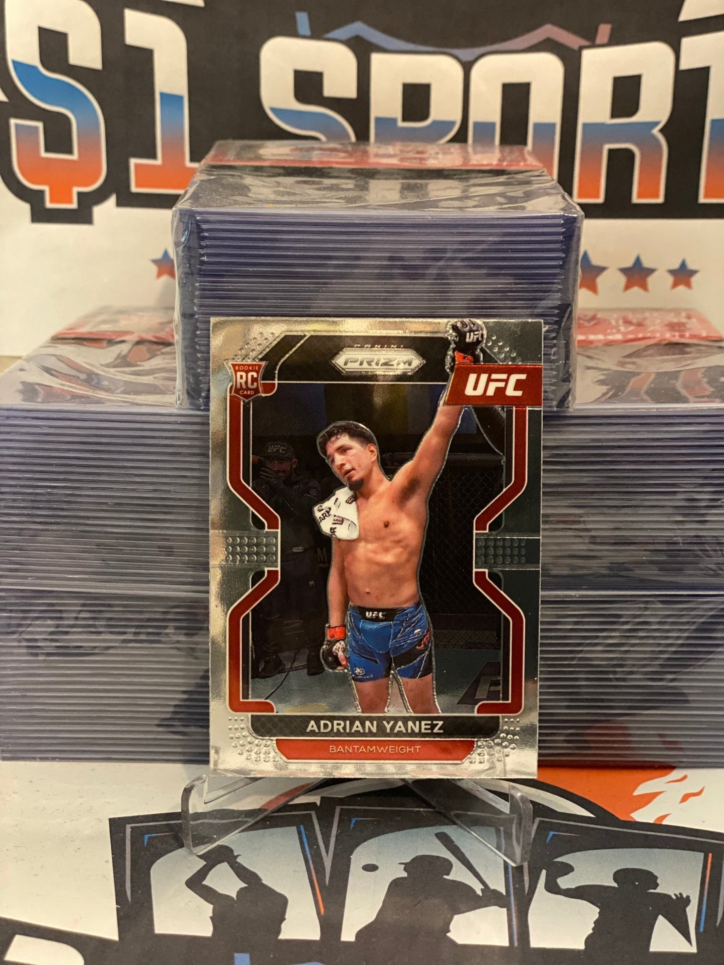 2022 Panini Prizm UFC Adrian Yanez Rookie #107