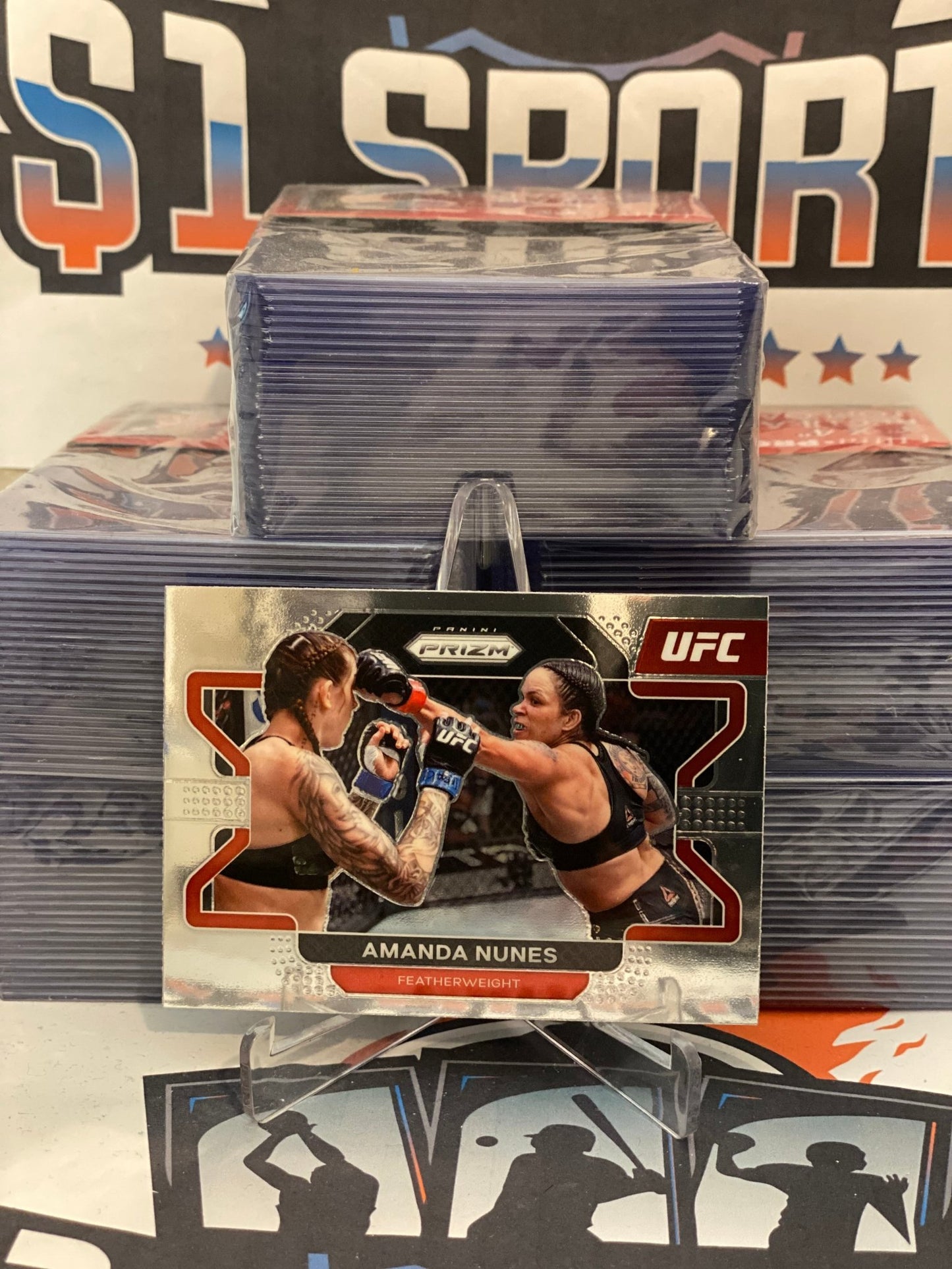 2022 Panini Prizm UFC Amanda Nunes #65