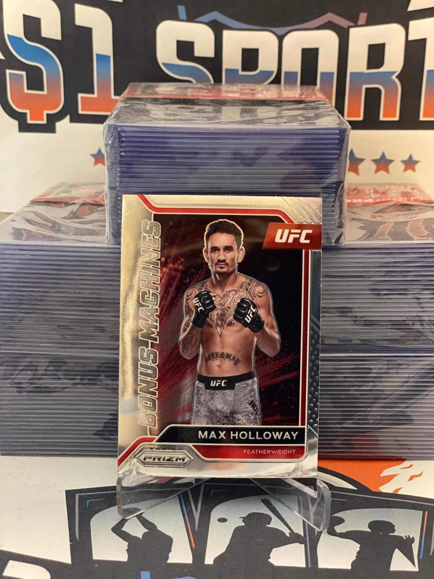 2022 Panini Prizm UFC (Bonus Machines) Max Holloway #11