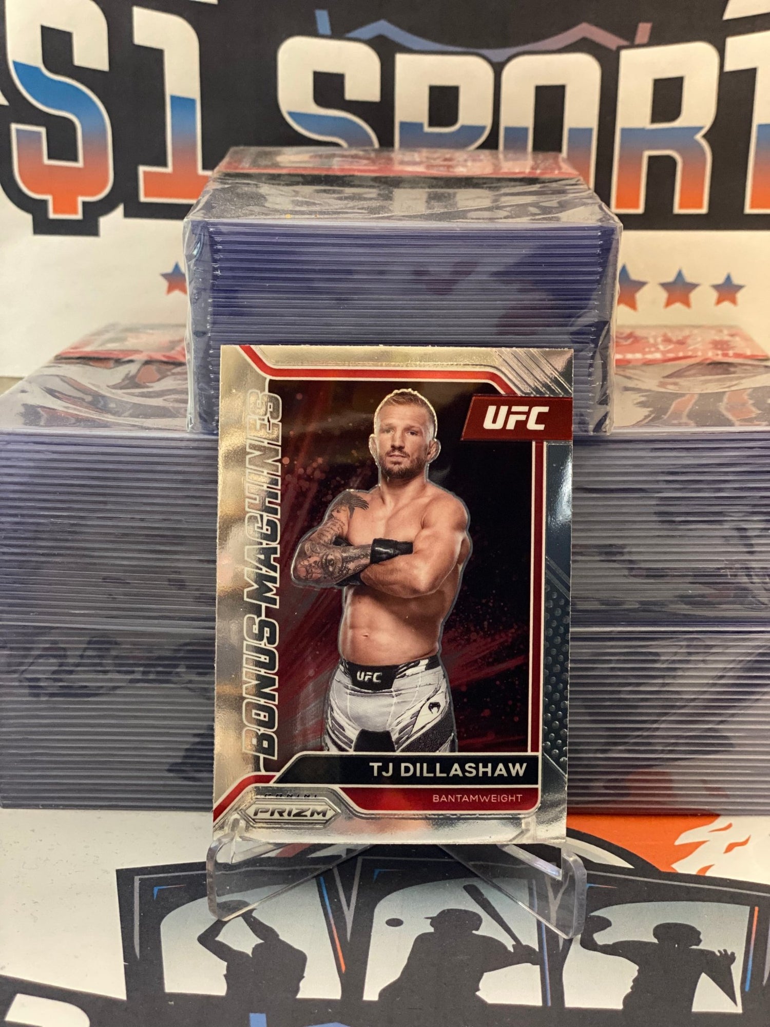 2022 Panini Prizm UFC (Bonus Machines) TJ Dillashaw #24