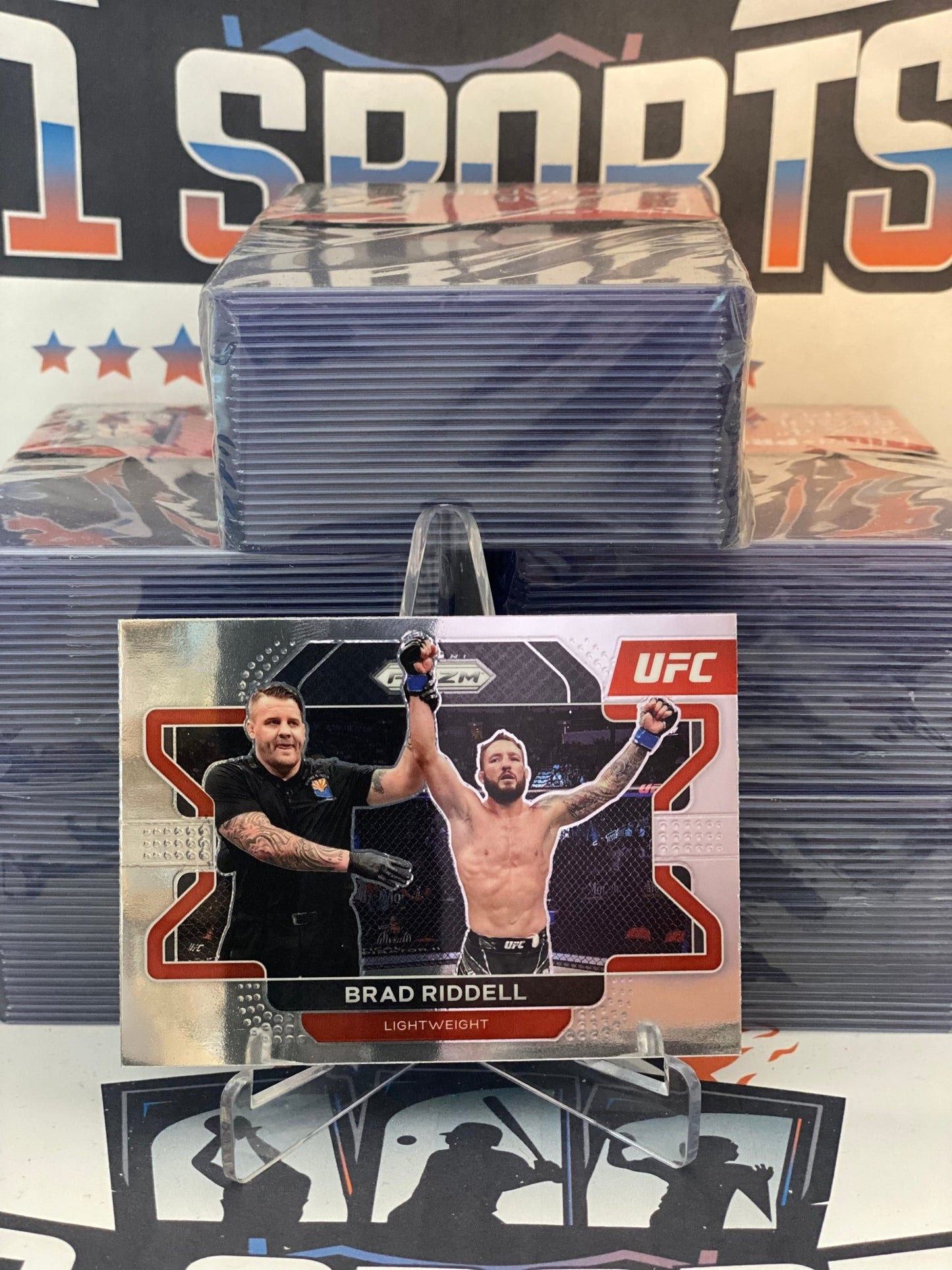 2022 Panini Prizm UFC Brad Riddell #37