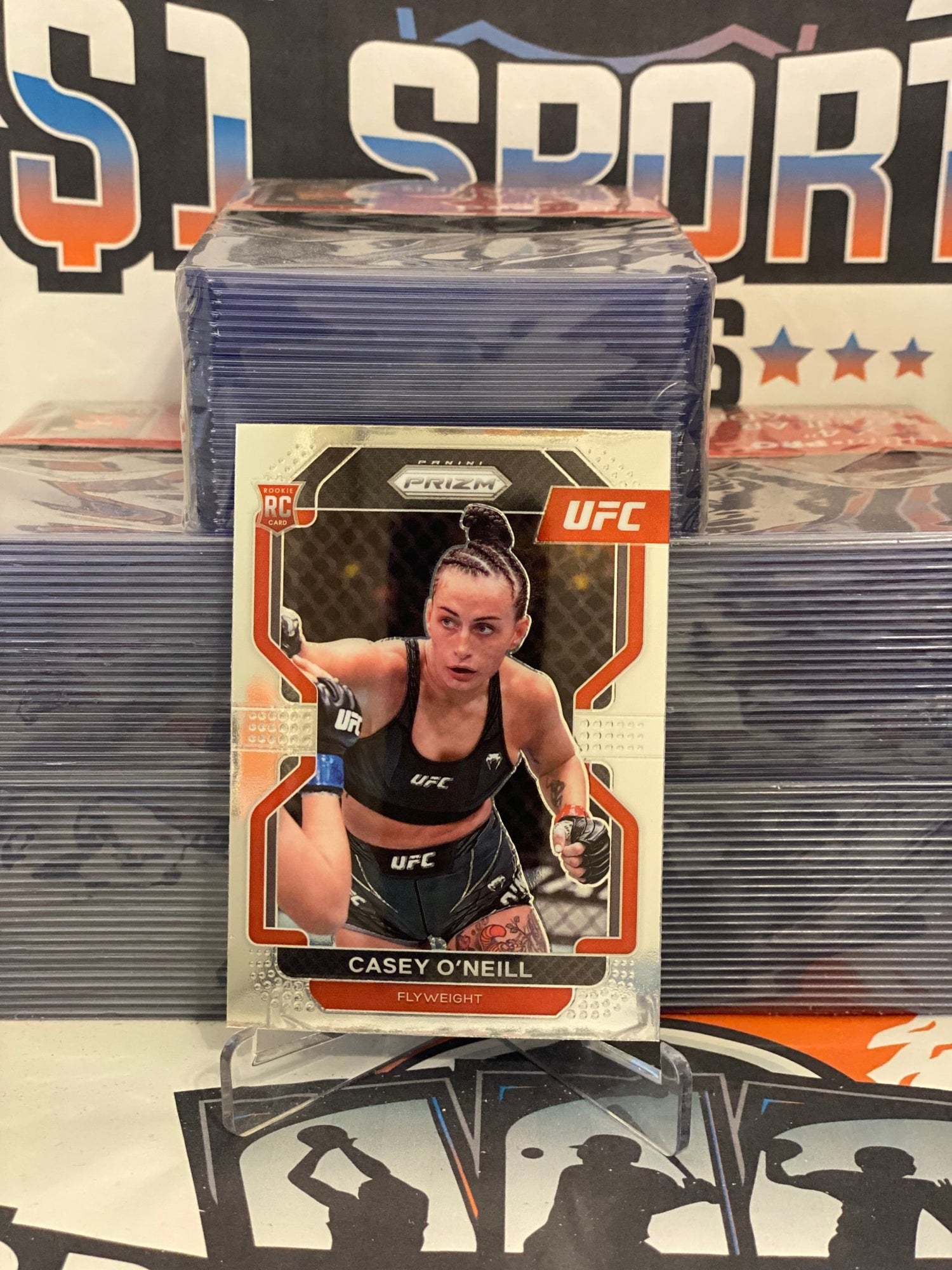 2022 Panini Prizm UFC Casey O'Neill Rookie #179