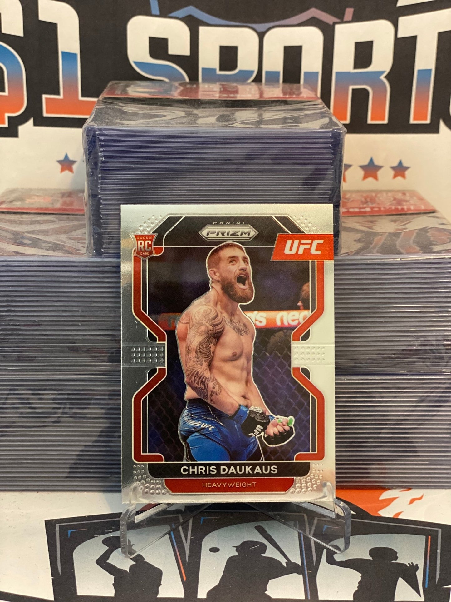 2022 Panini Prizm UFC Chris Daukaus Rookie #199