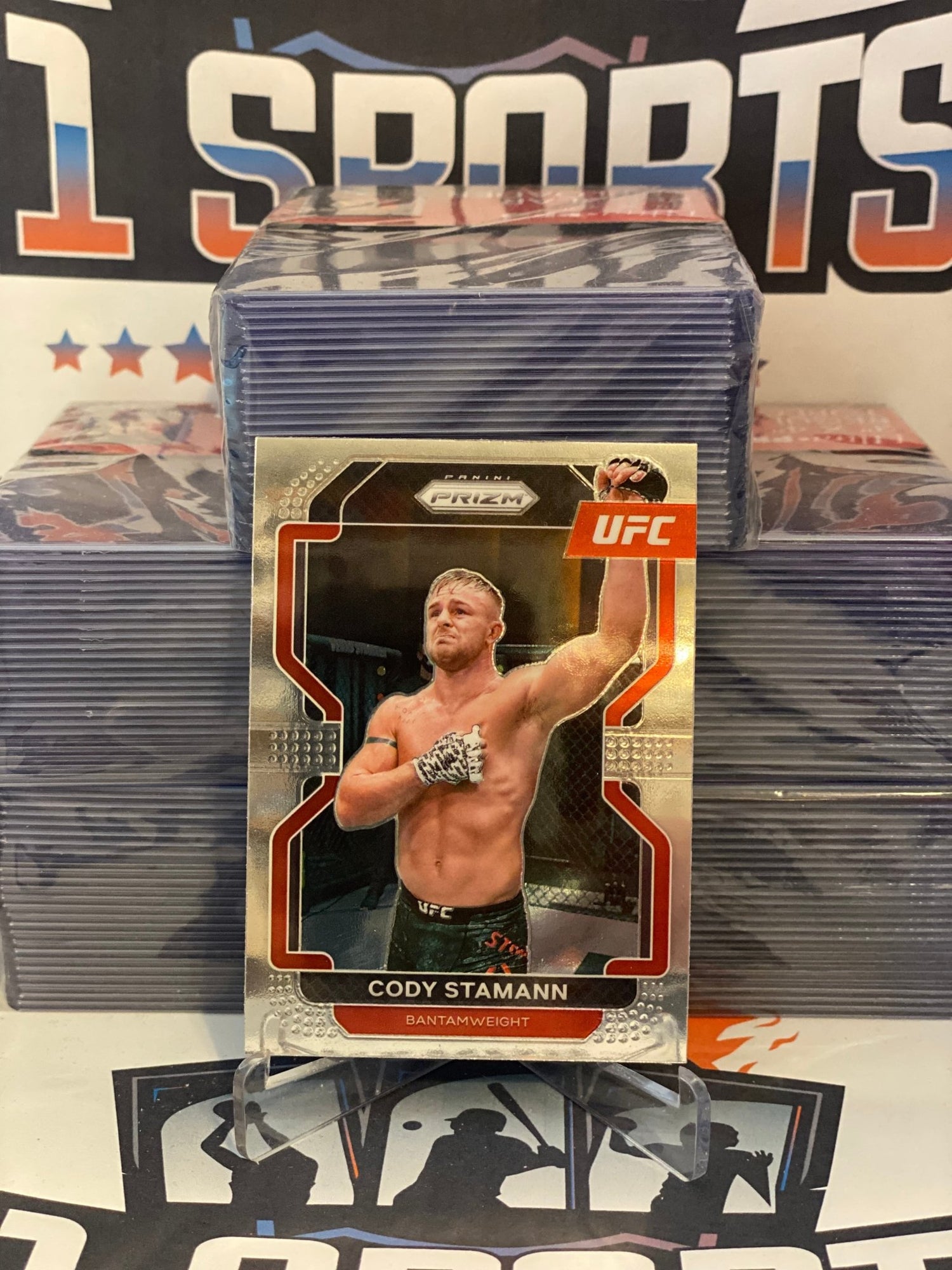 2022 Panini Prizm UFC Cody Stamann #175