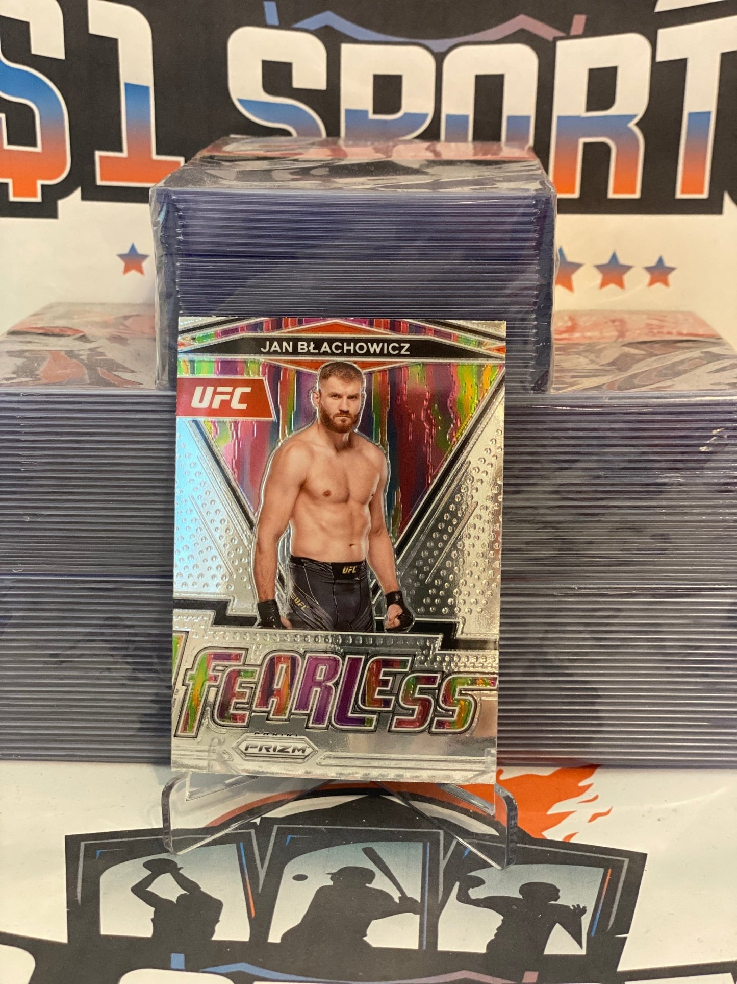 2022 Panini Prizm UFC (Fearless) Jan Blachowicz #4