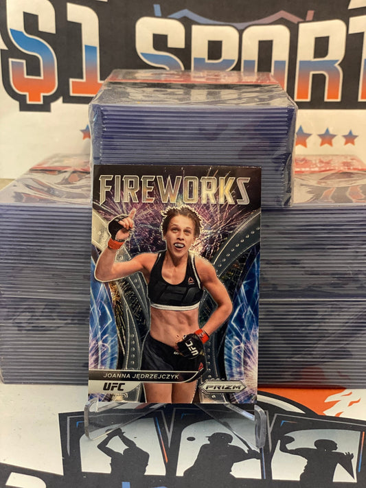 2022 Panini Prizm UFC (Fireworks) Joanna Jedrzejczyk #17