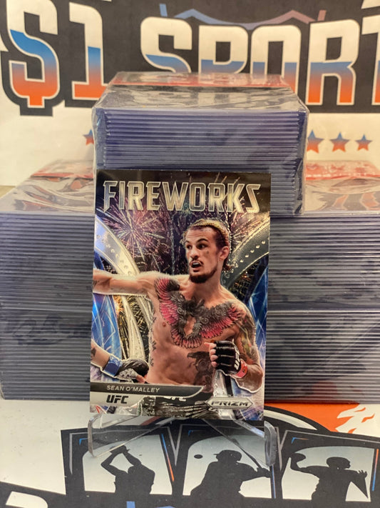2022 Panini Prizm UFC (Fireworks) Sean O'Malley #9