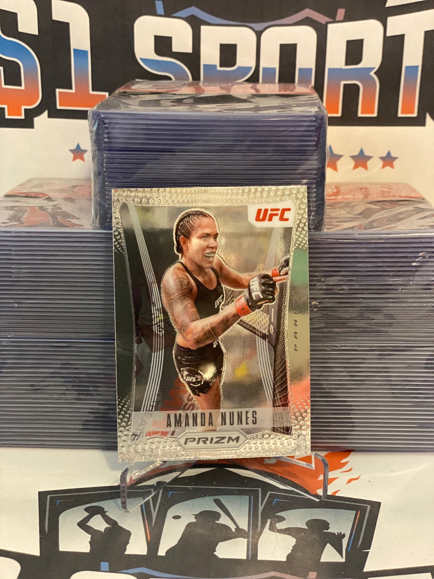 2022 Panini Prizm UFC (Flashback) Amanda Nunes #20