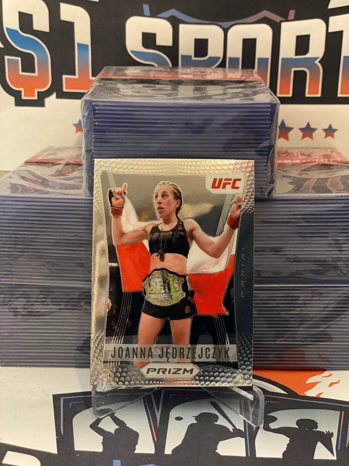 2022 Panini Prizm UFC (Flashback) Joanna Jedrzejczyk #13