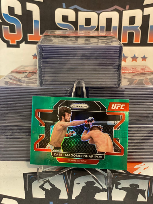 2022 Panini Prizm UFC (Green Prizm) Zabit Magomedsharipov #82