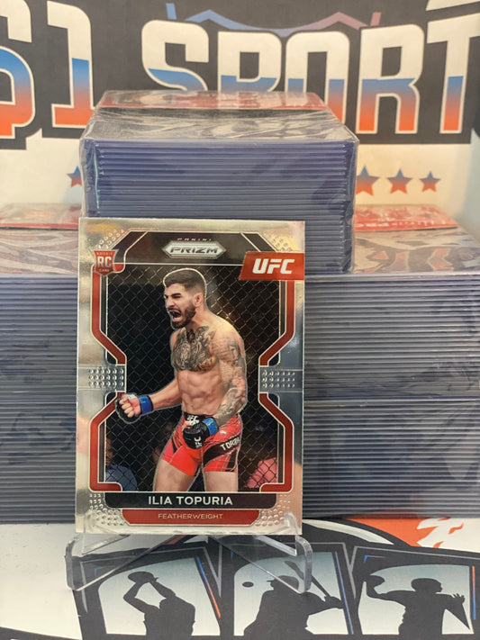 2022 Panini Prizm UFC Ilia Topuria Rookie #115