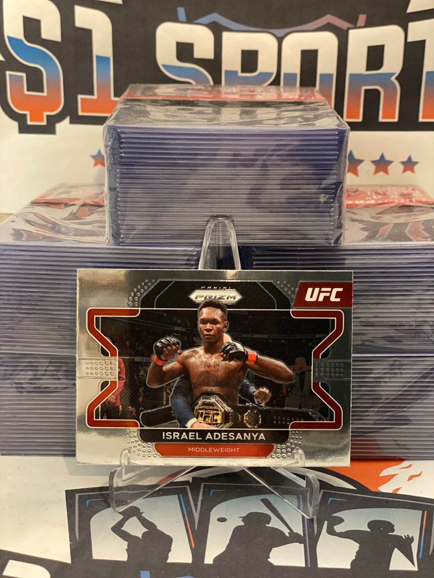 2022 Panini Prizm UFC Israel Adesanya #23