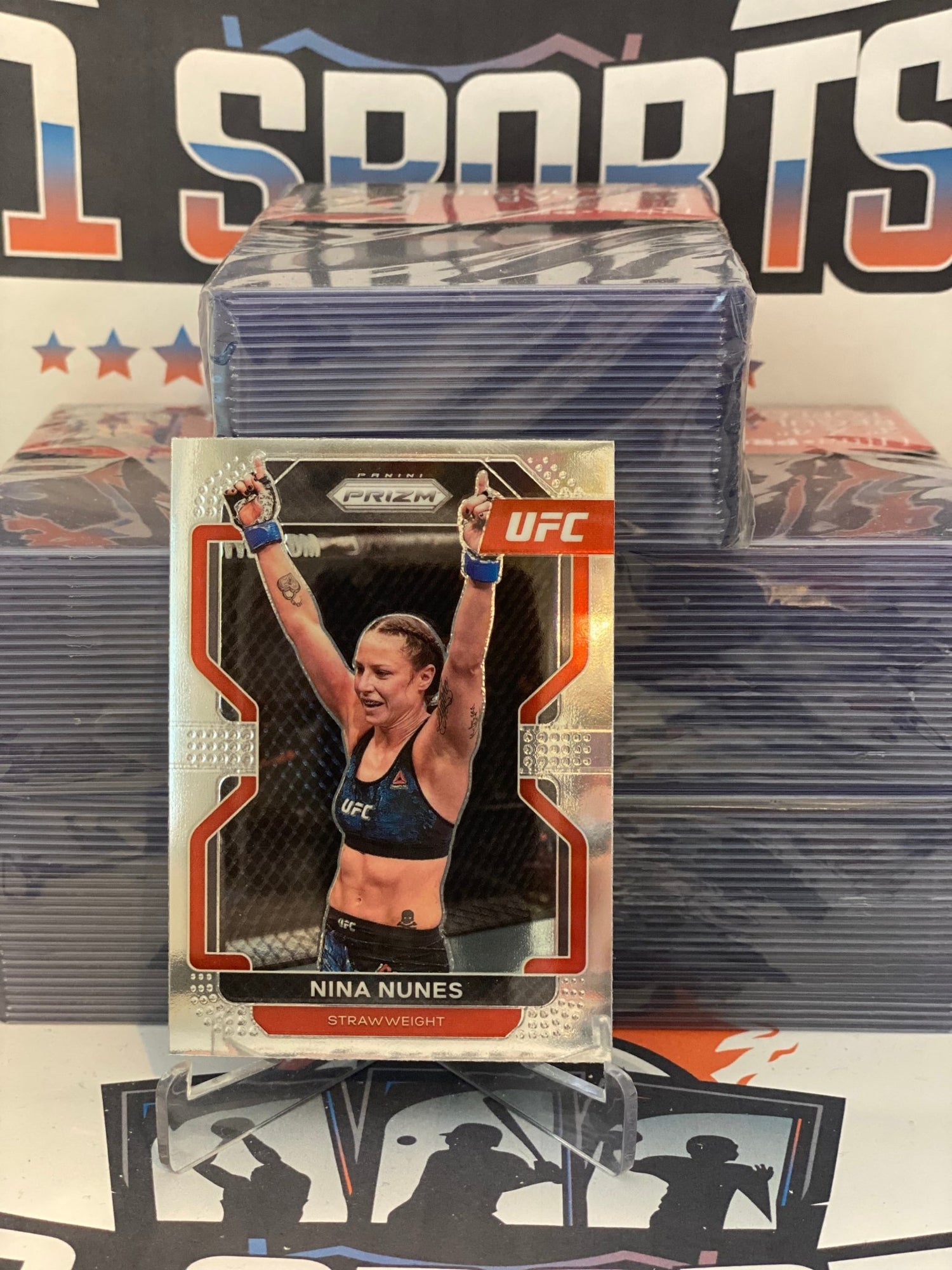 2022 Panini Prizm UFC Nina Nunes #160