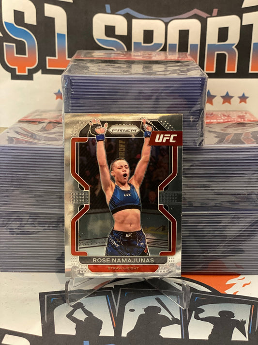 2022 Panini Prizm UFC Rose Namajunas #142