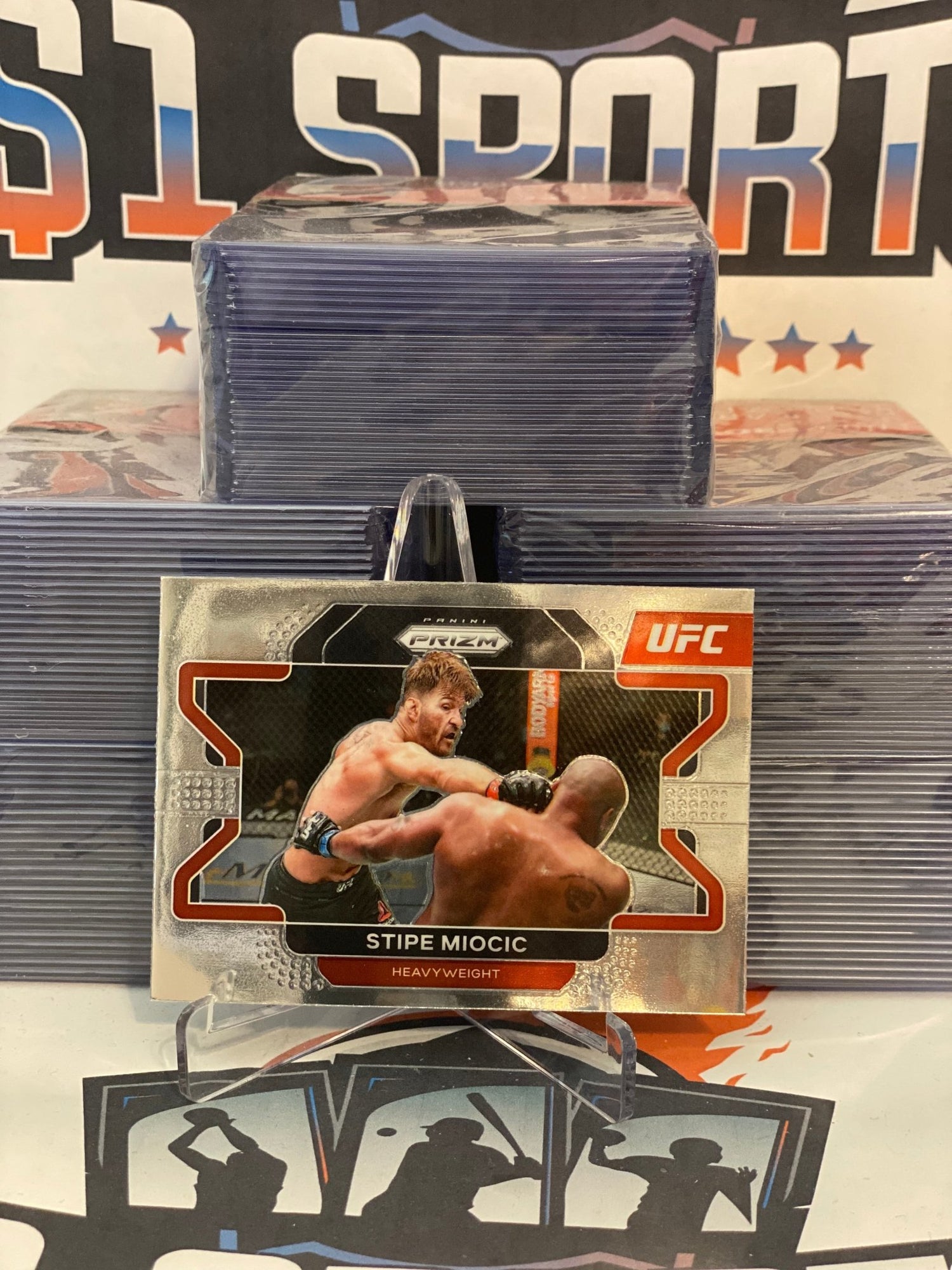 2022 Panini Prizm UFC Stipe Miocic #100