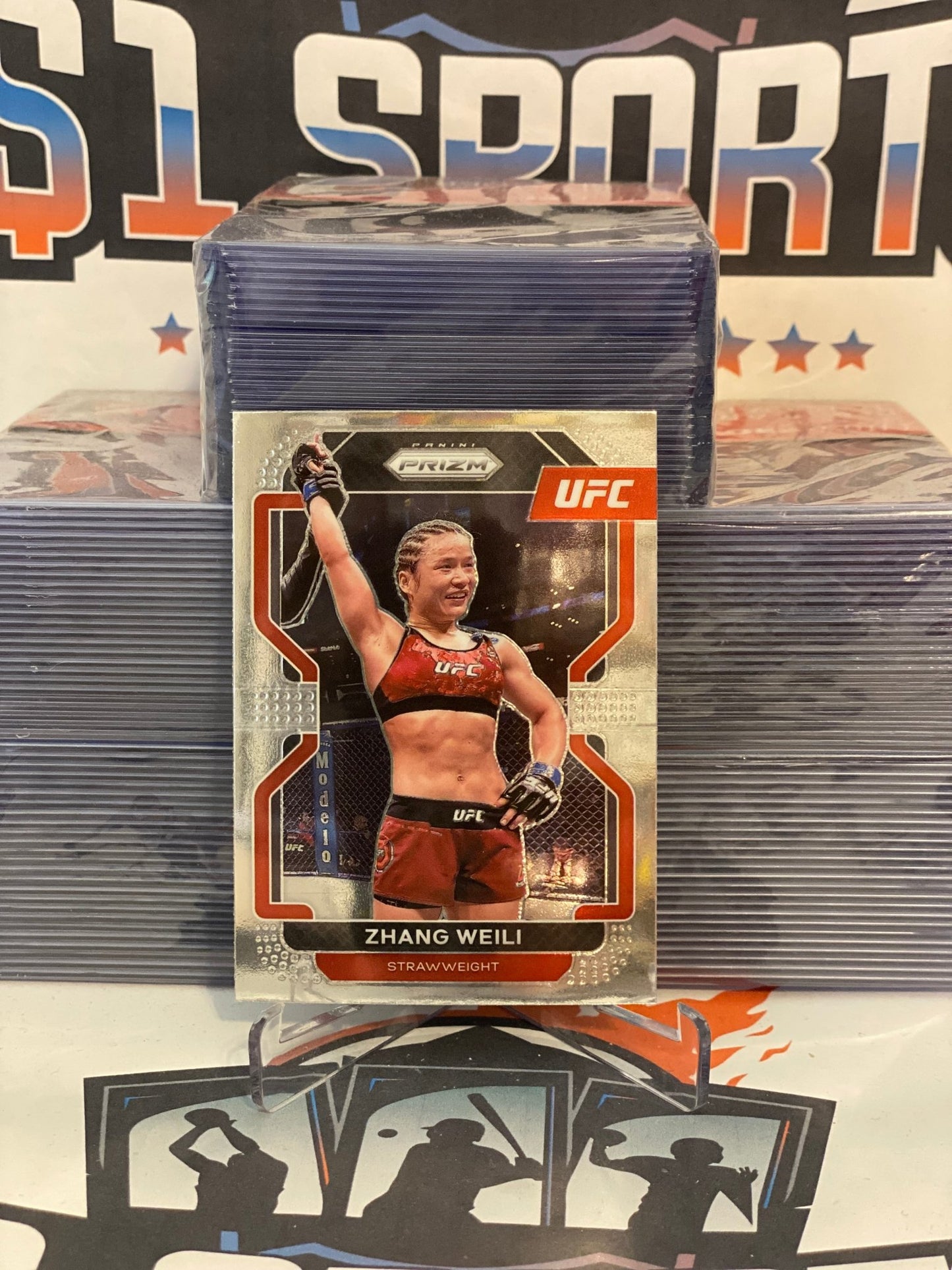 2022 Panini Prizm UFC Zhang Weili #122