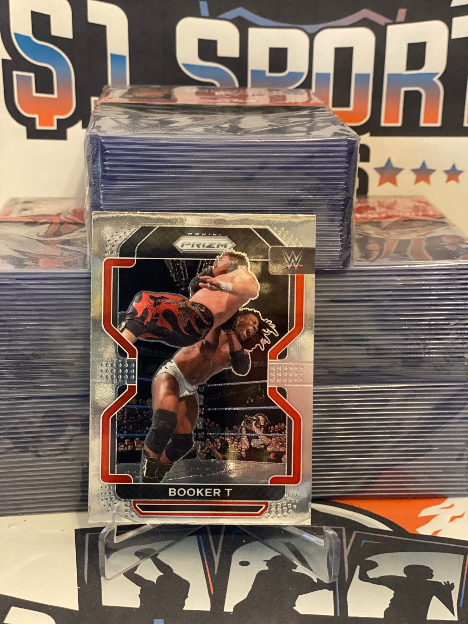 2022 Panini Prizm WWE Booker T #146