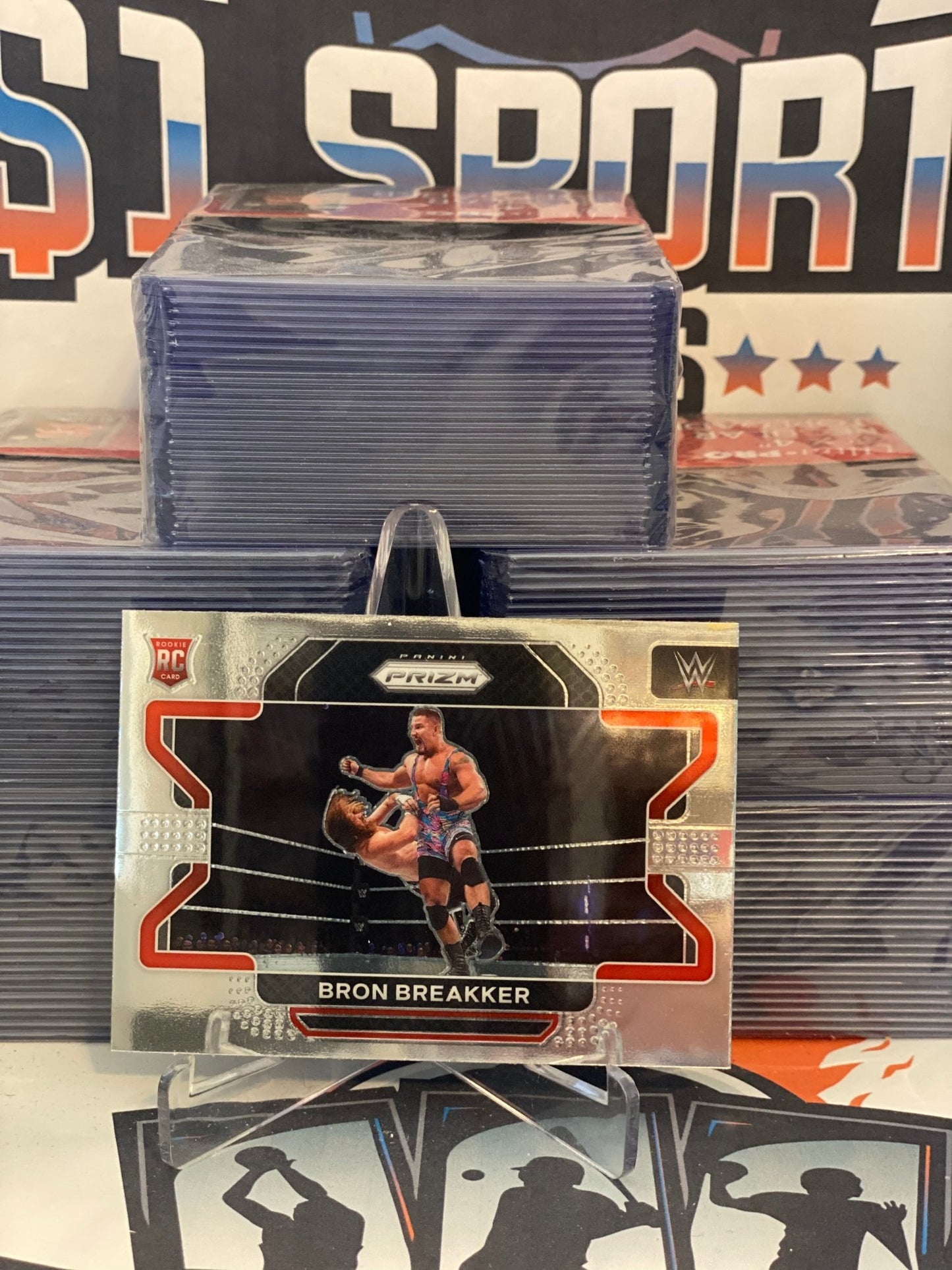 2022 Panini Prizm WWE Bron Breakker Rookie #39