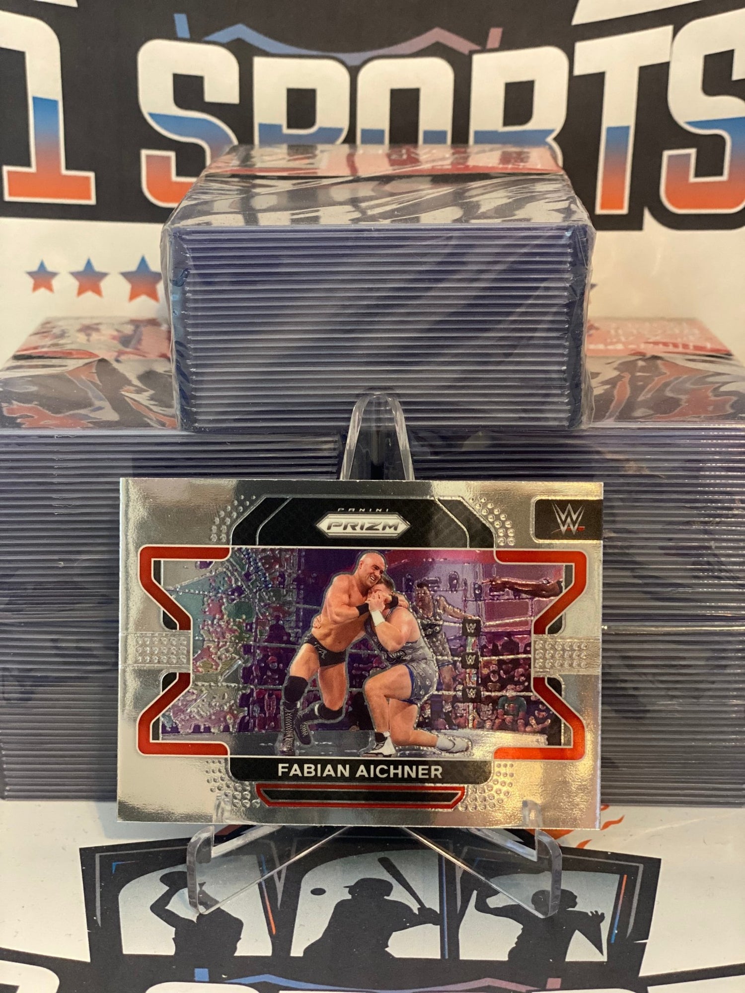 2022 Panini Prizm WWE Fabian Aichner (Giovanni Vinci) #3