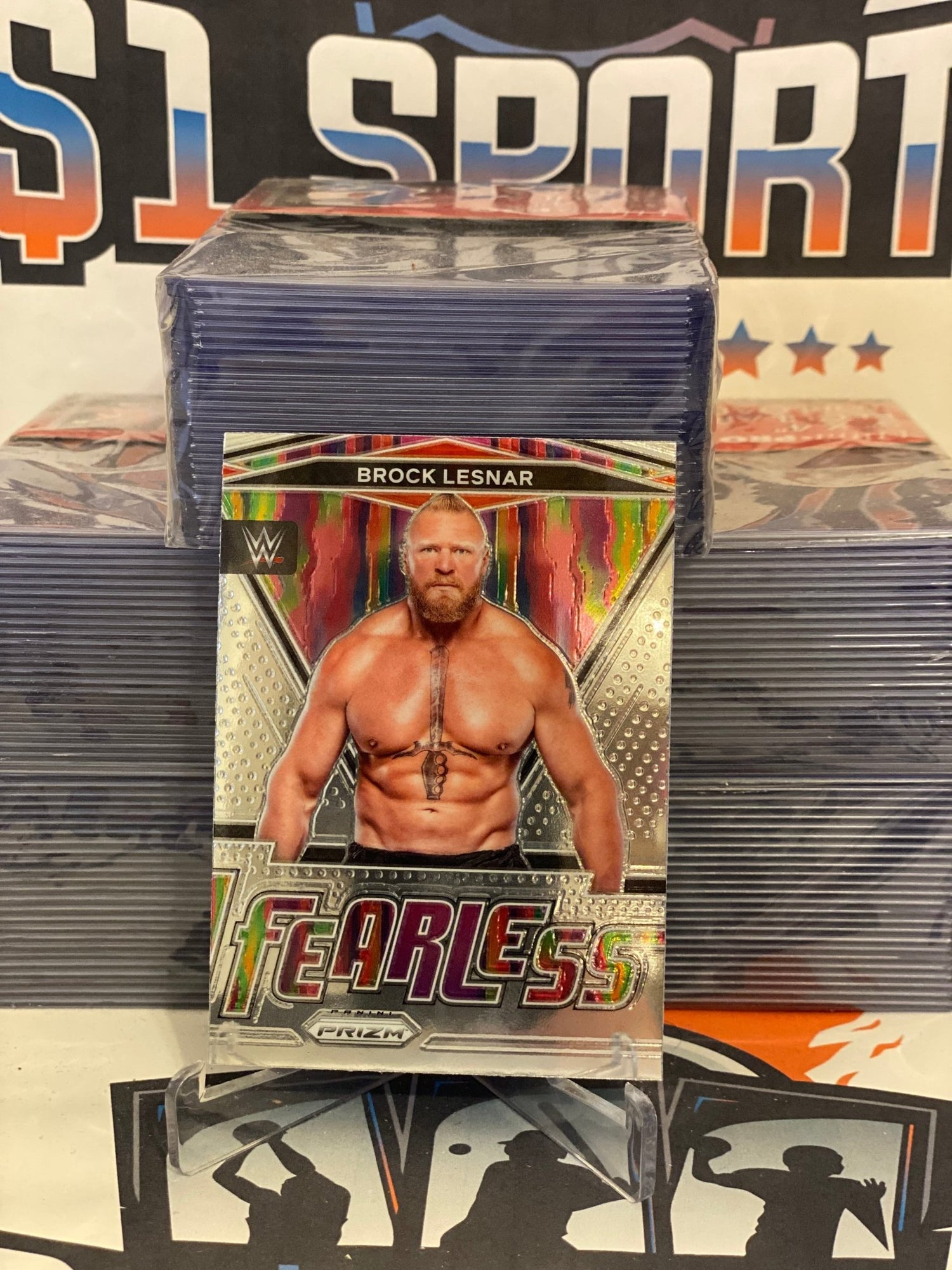 2022 Panini Prizm WWE (Fearless) Brock Lesnar #14