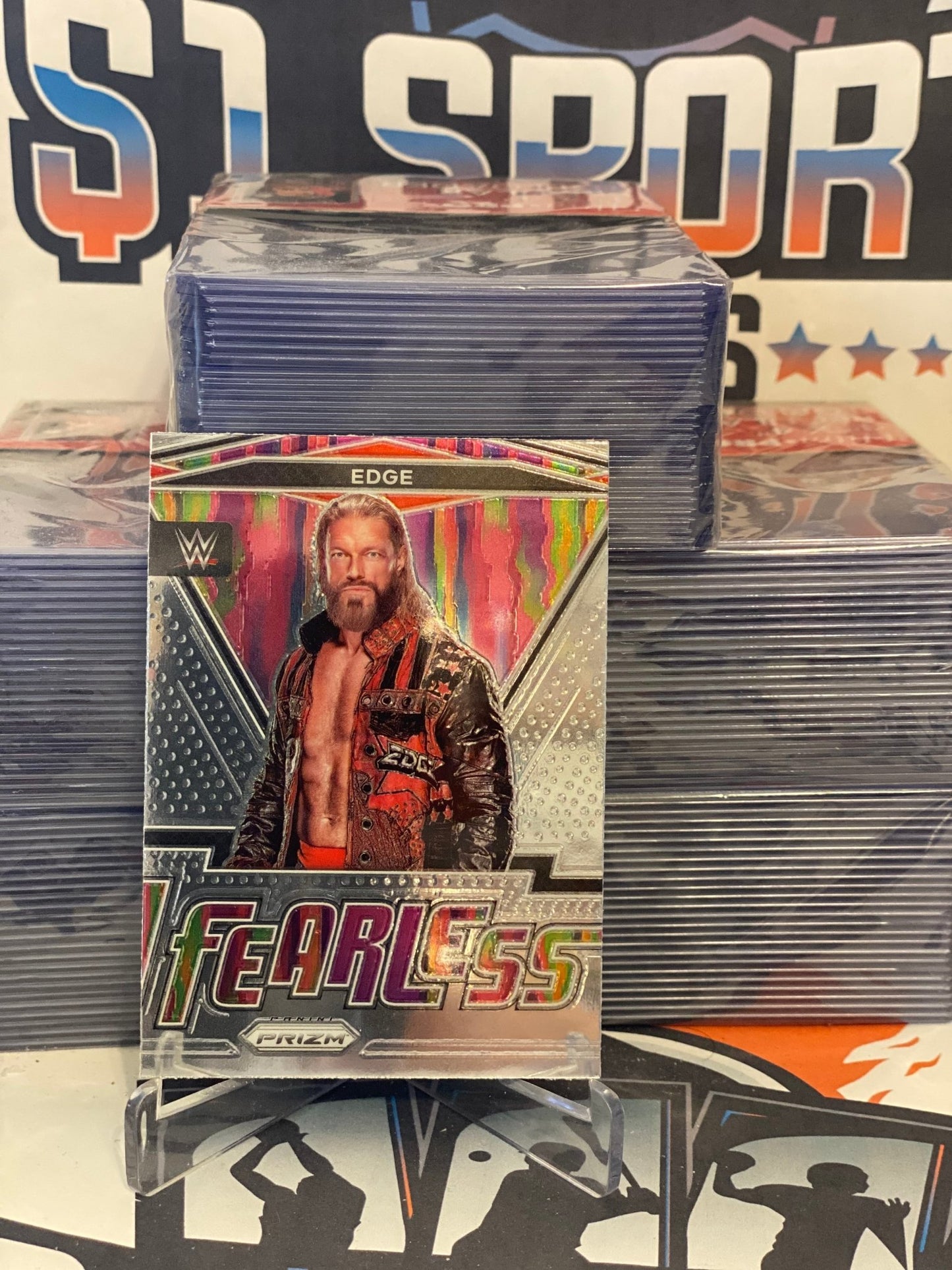 2022 Panini Prizm WWE (Fearless) Edge #7