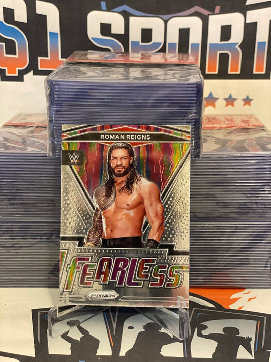 2022 Panini Prizm WWE (Fearless) Roman Reigns #11