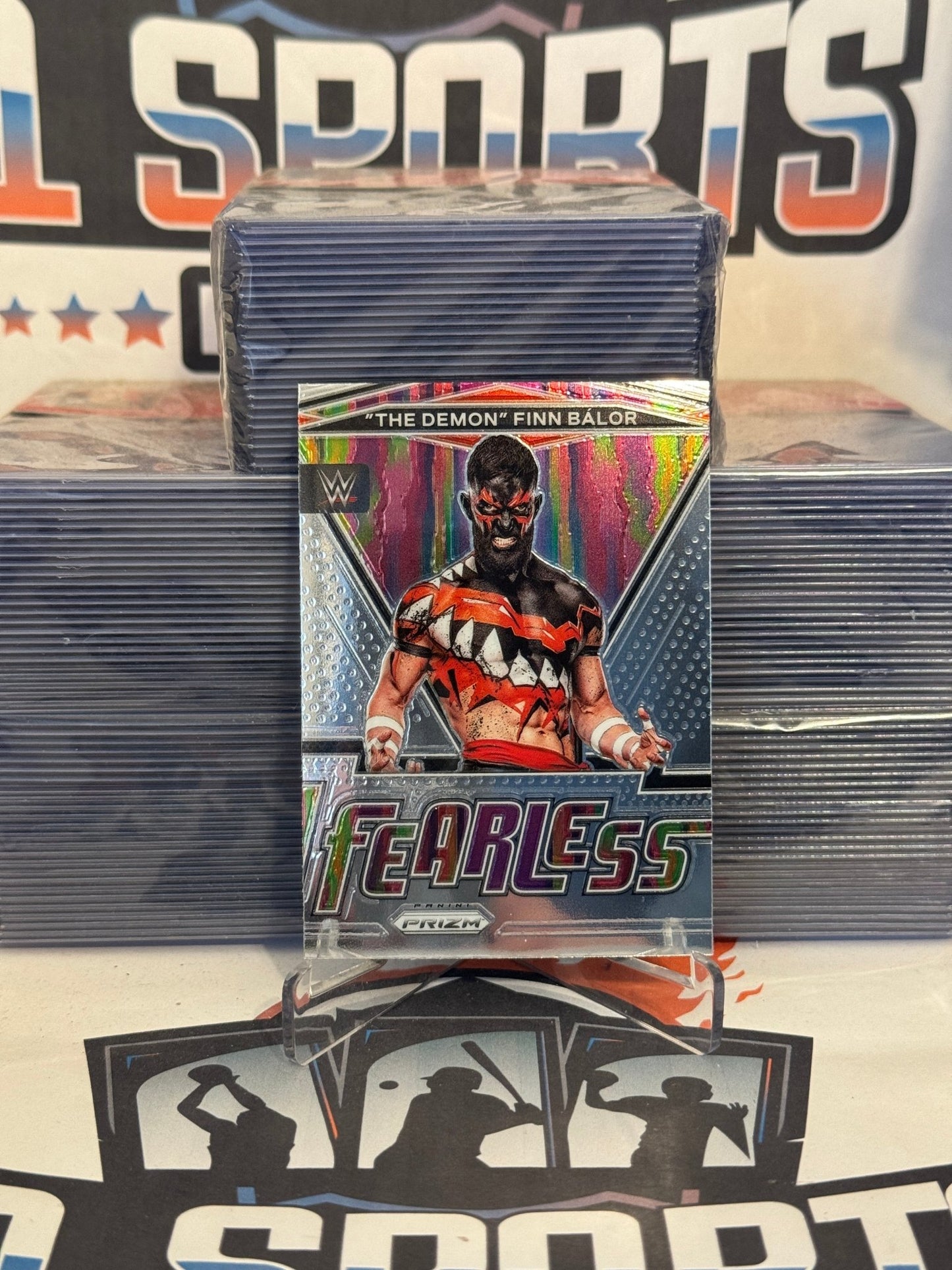 2022 Panini Prizm WWE (Fearless) "The Demon" Finn Balor #13