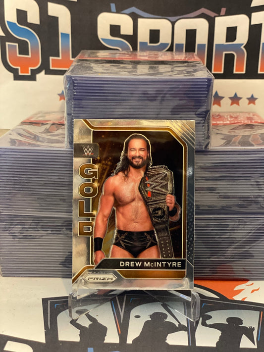 2022 Panini Prizm WWE (Gold) Drew McIntyre #2