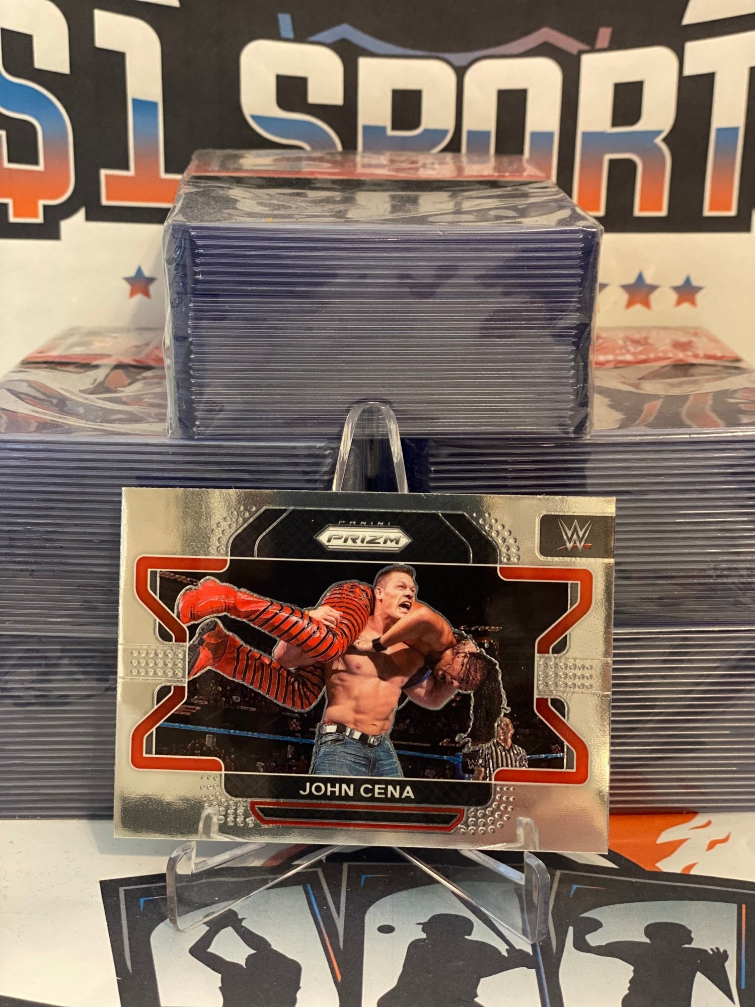 2022 Panini Prizm WWE John Cena #45