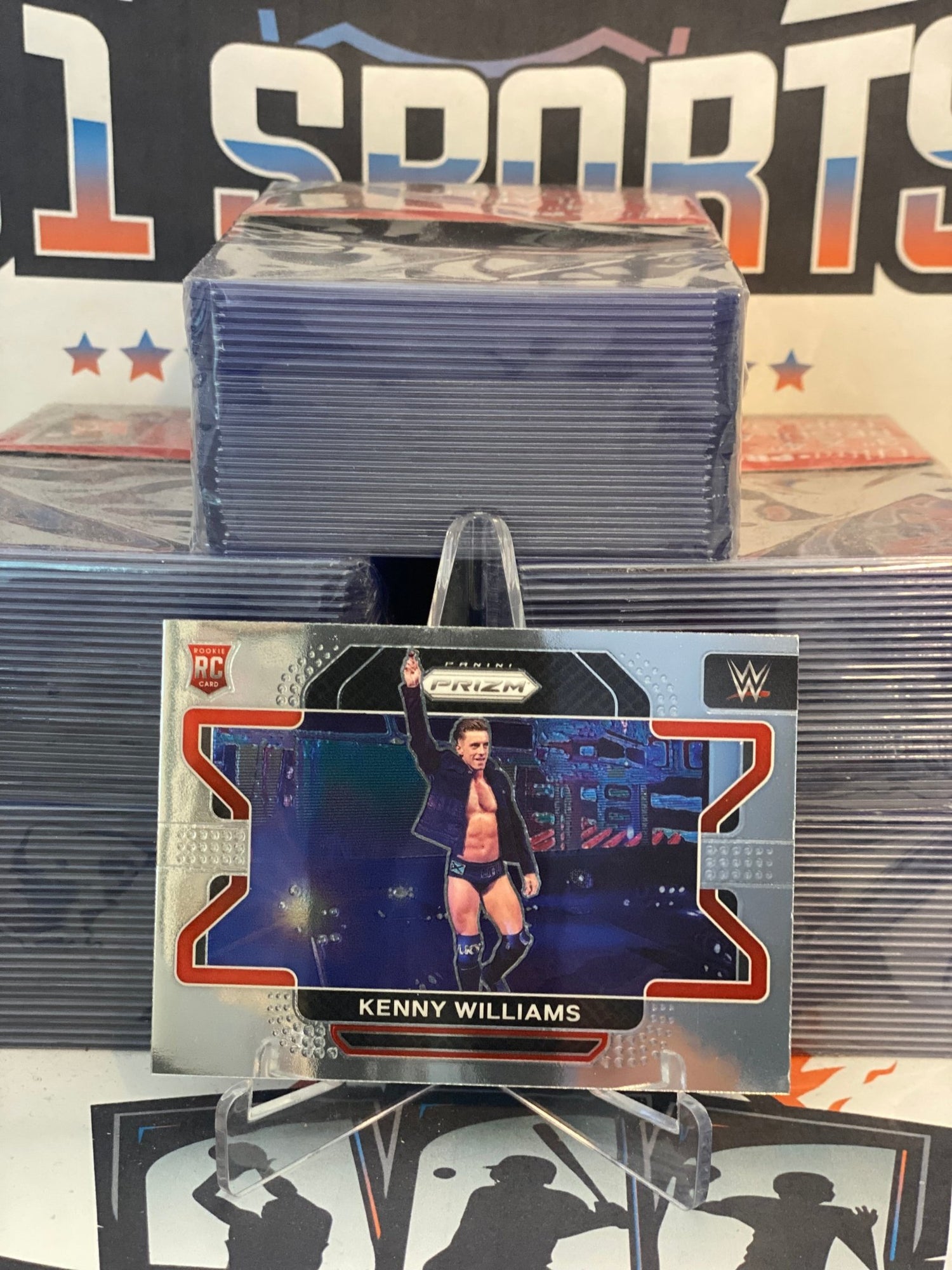 2022 Panini Prizm WWE Kenny Williams Rookie #6